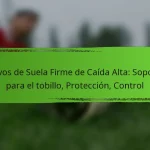 Clavos de Suela Firme de Caída Alta: Soporte para el tobillo, Protección, Control