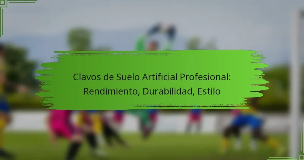 Clavos de Suelo Artificial Profesional: Rendimiento, Durabilidad, Estilo