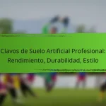 Clavos de Suelo Artificial Profesional: Rendimiento, Durabilidad, Estilo